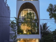 Thiết kế ấn tượng nhà ống 5 tầng đẹp như biệt thự ở Đà Nẵng